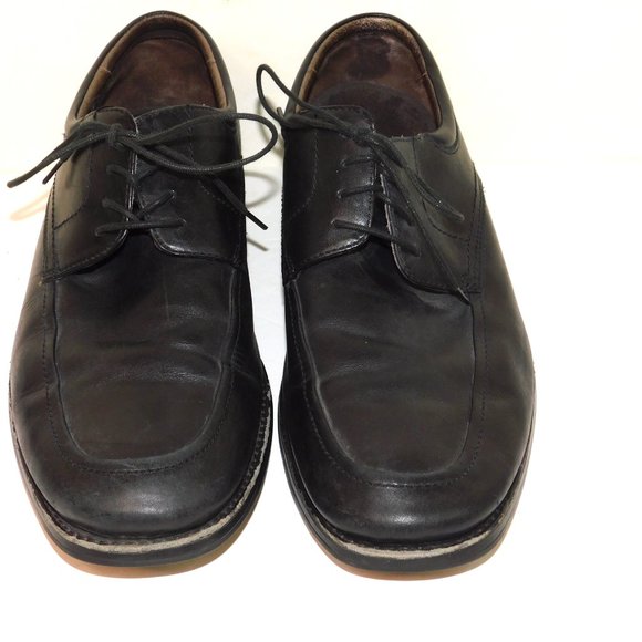 Johnston & Murphy Black Soft Leather Lace Up Dress Shoes Men\'s Size 10.5 M main image 9
